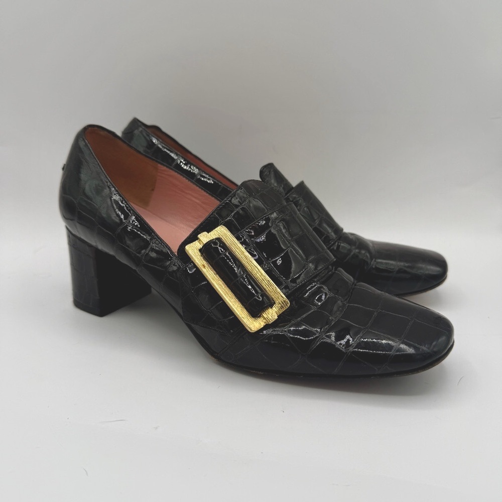 Reed Evins Croc-Embossed Shoes 8M